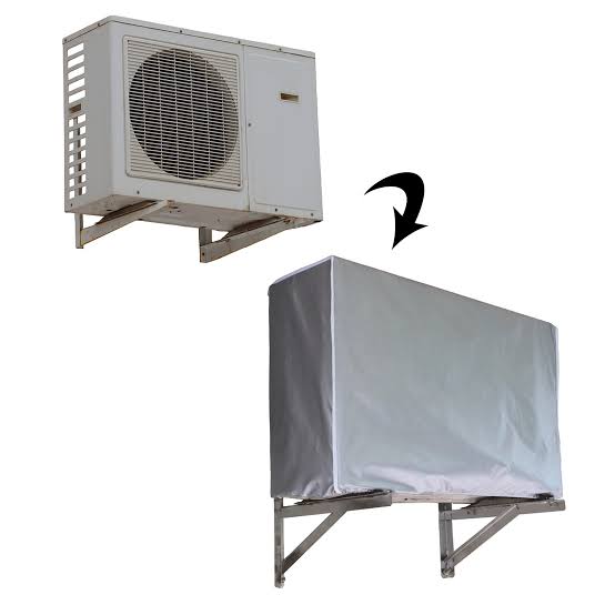 Quilted AC Cover - Grey